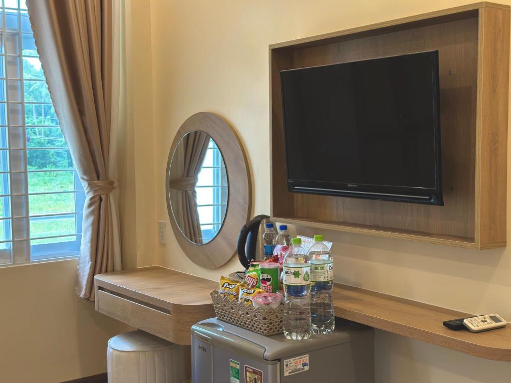 TV/trung tâm giải trí tại Gia An Hung Guest House