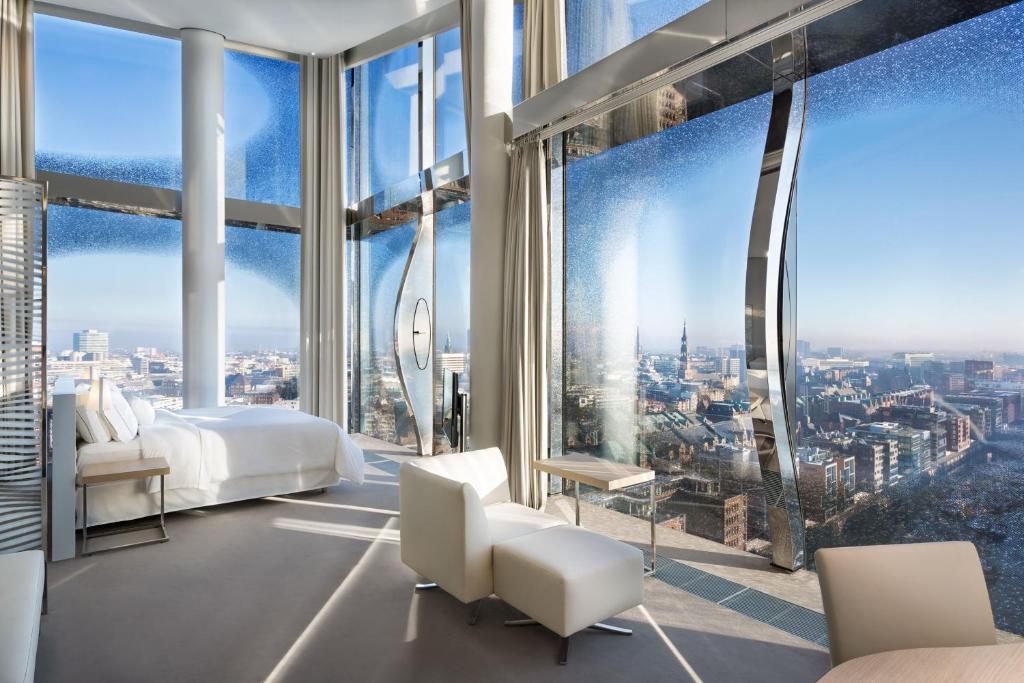 Posezení v ubytování The Westin Hamburg Elbphilharmonie