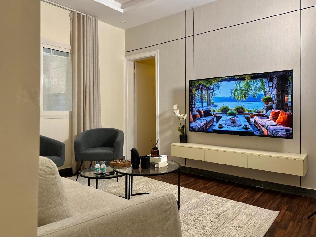 Billede fra billedgalleriet på شقق ميلاد الفاخره حي حطين النموذجي i Riyadh