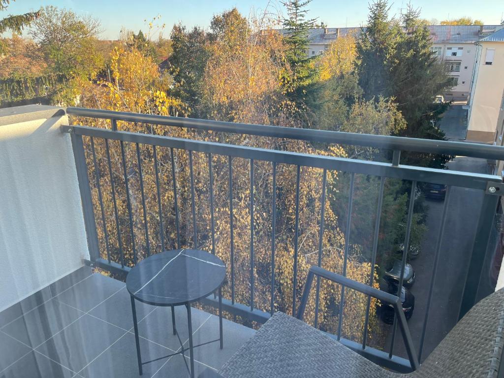 Balkón nebo terasa v ubytování Esterhazy Apartman