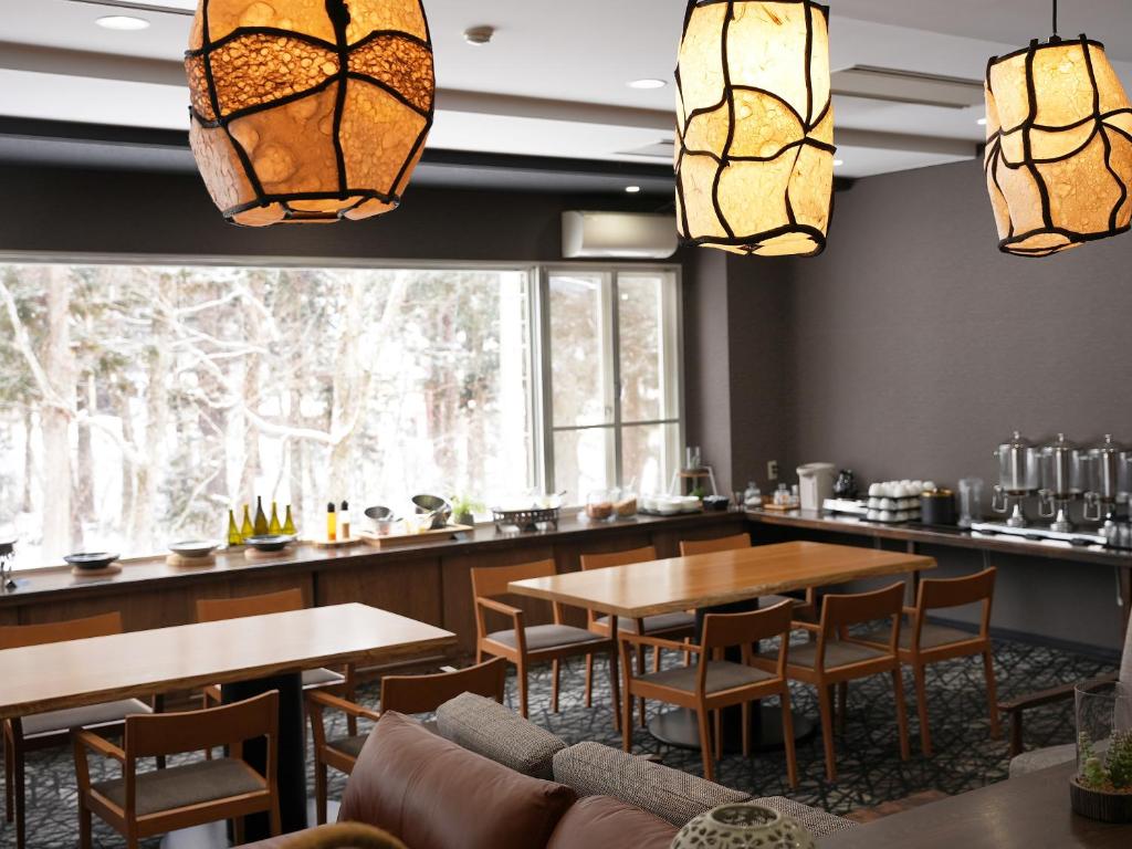 Restaurace v ubytování Hotel Abest Hakuba Resort