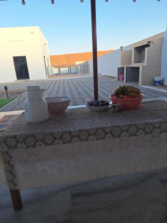 Balkón nebo terasa v ubytování Al Falak Chalet