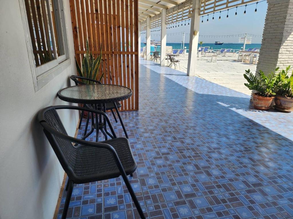 Balkón nebo terasa v ubytování Tanatcha Seaview Kohlarn