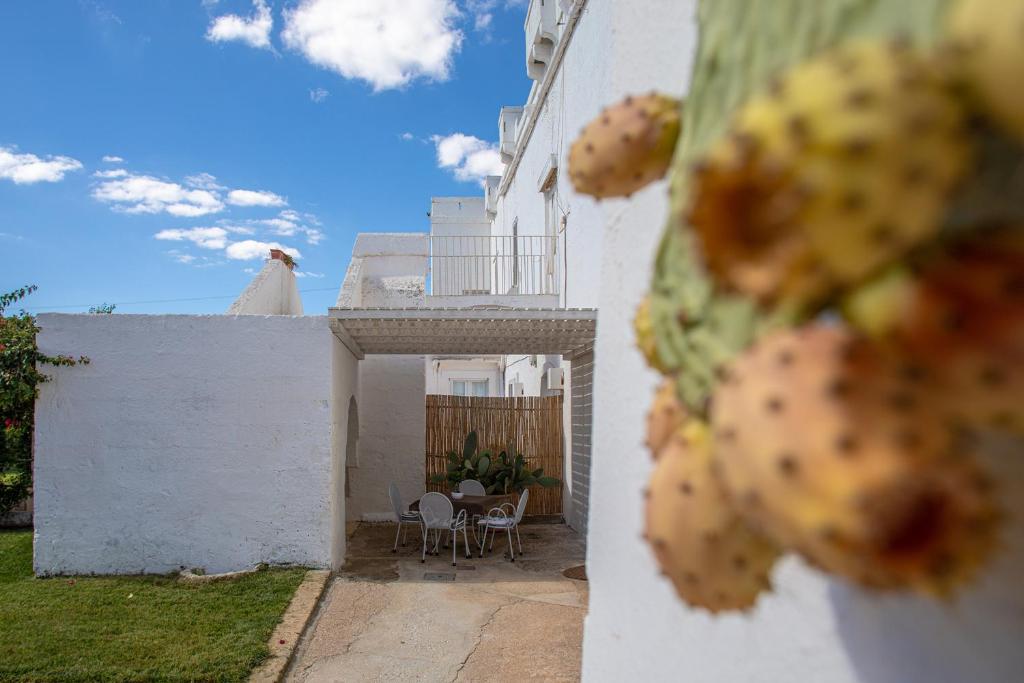 Balkón alebo terasa v ubytovaní MASSERIA SCALEDDA