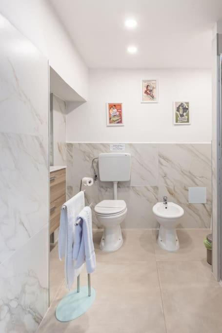 Koupelna v ubytování Casa dei Nonni Loft