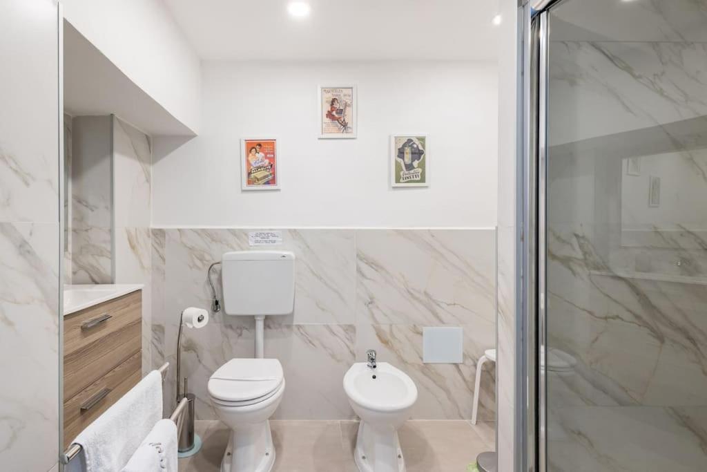 Koupelna v ubytování Casa dei Nonni Loft