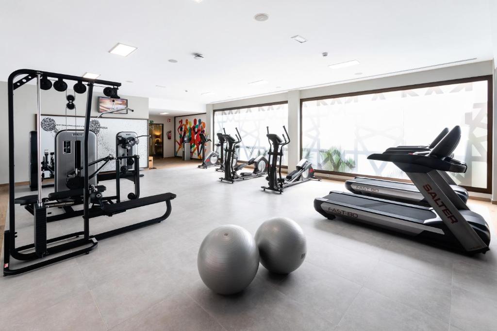 Fitness centrum a/nebo fitness zařízení v ubytování Hotel Riu Palace Boavista - All Inclusive