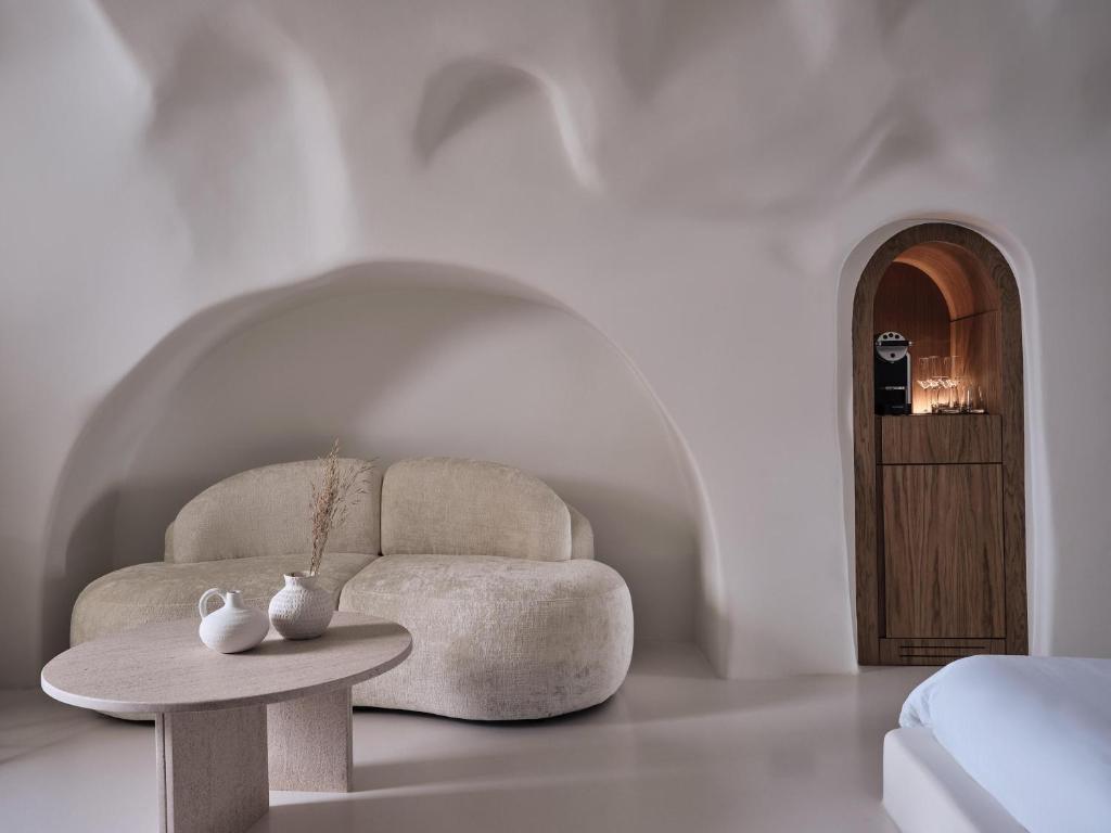 Posezení v ubytování Andronis Boutique Hotel