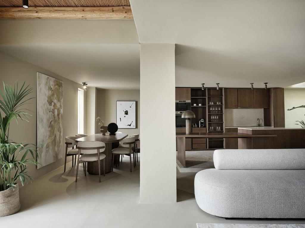Posezení v ubytování Andronis Concept Wellness Resort