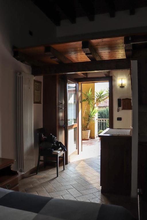 Posezení v ubytování La Corte di Brusuglio Apartments