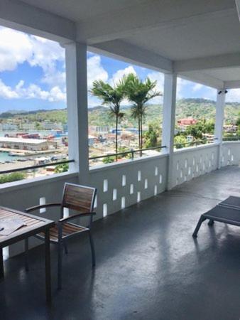 Balkón nebo terasa v ubytování Harbour Vista Inn