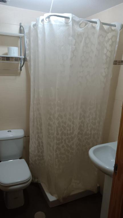 Koupelna v ubytování Apartamento Gloria Patricia