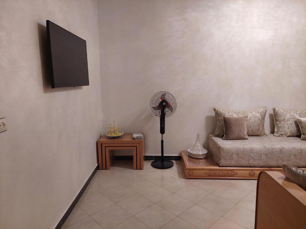 TV a/nebo společenská místnost v ubytování Hi Home