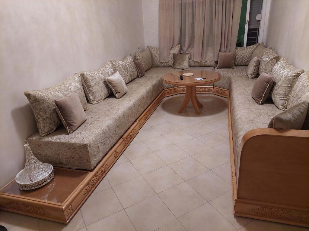 Posezení v ubytování Hi Home