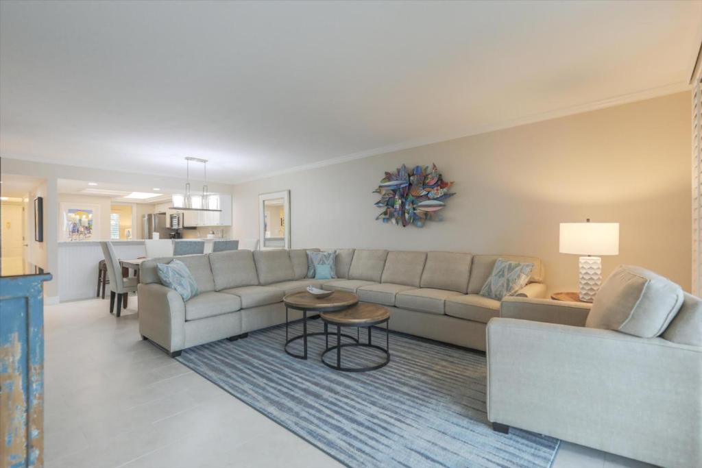 Posezení v ubytování Compass Point 181