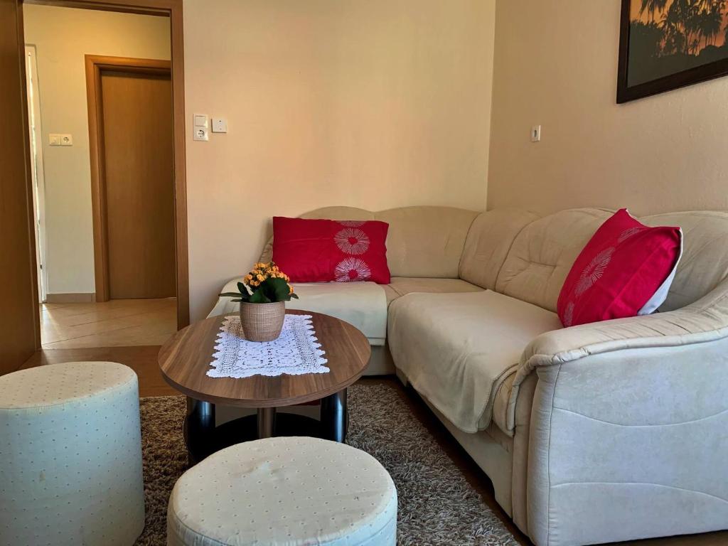 Posezení v ubytování Apartments Nevenka K.