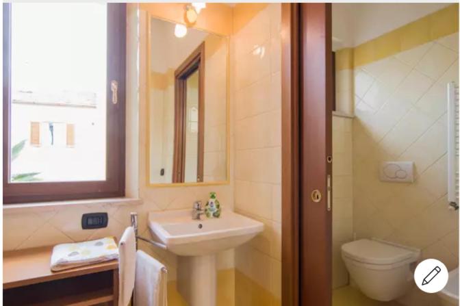 Kúpeľňa v ubytovaní Casa Casoni - Il Conero