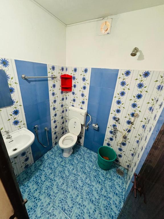 Koupelna v ubytování Marari Das Beach Villa