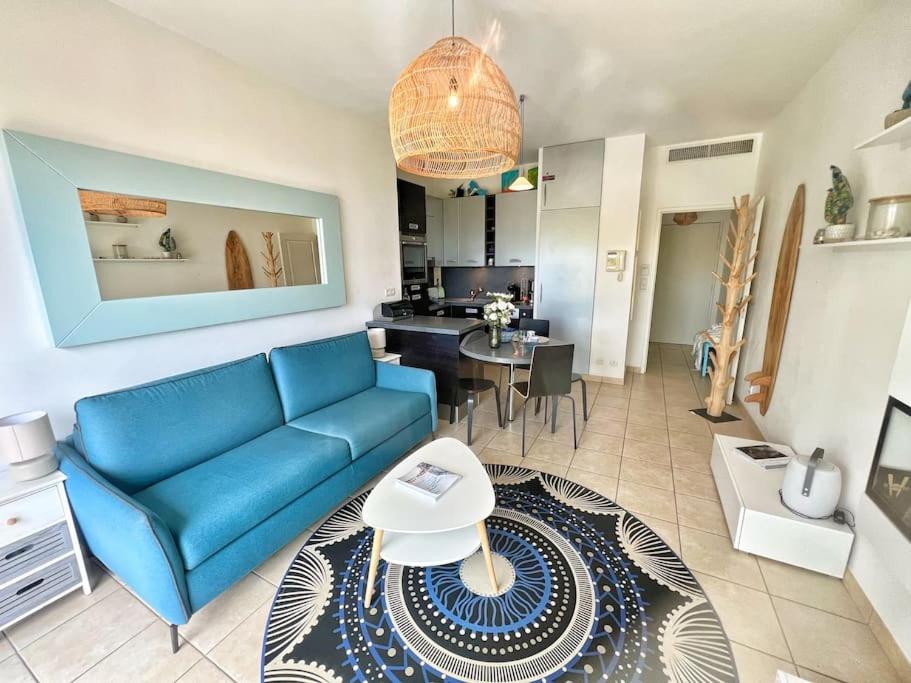 Grand T2, Résidence de standing, Vue mer, Piscine, Six-Fours-les-Plages