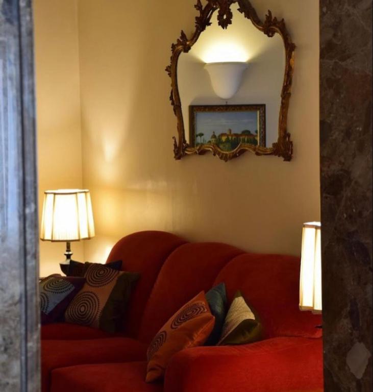 Posezení v ubytování Hotel Lancelot