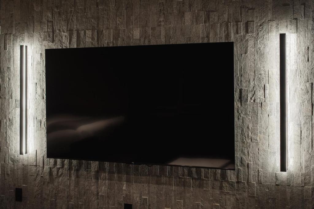 TV a/nebo společenská místnost v ubytování The LOFT INN HAKATA