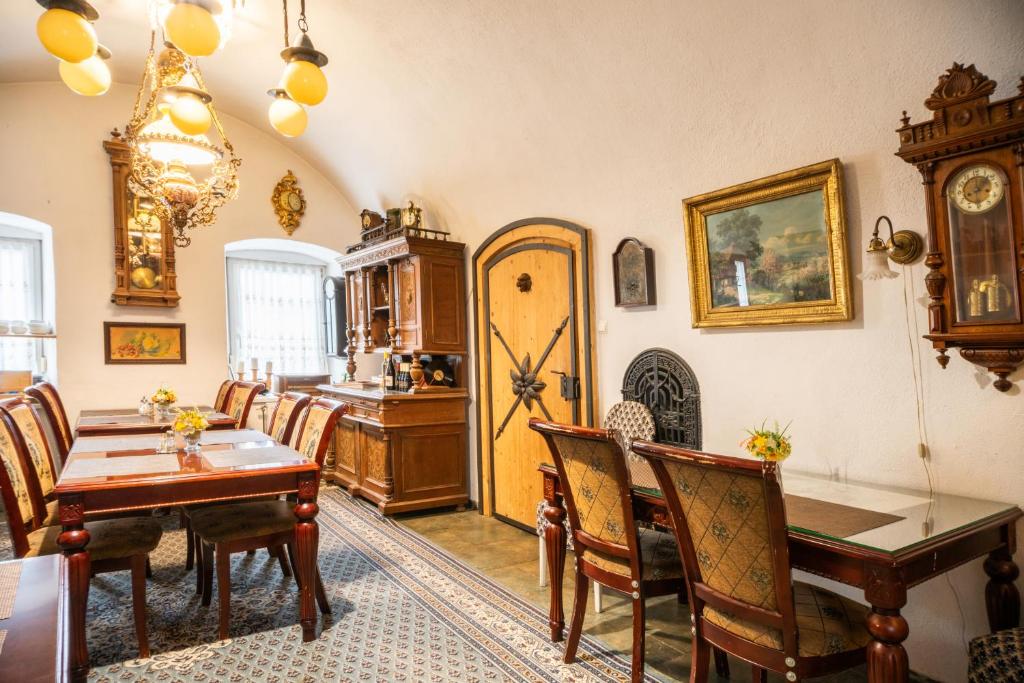 Posezení v ubytování Zemianska Kúria Vachtár