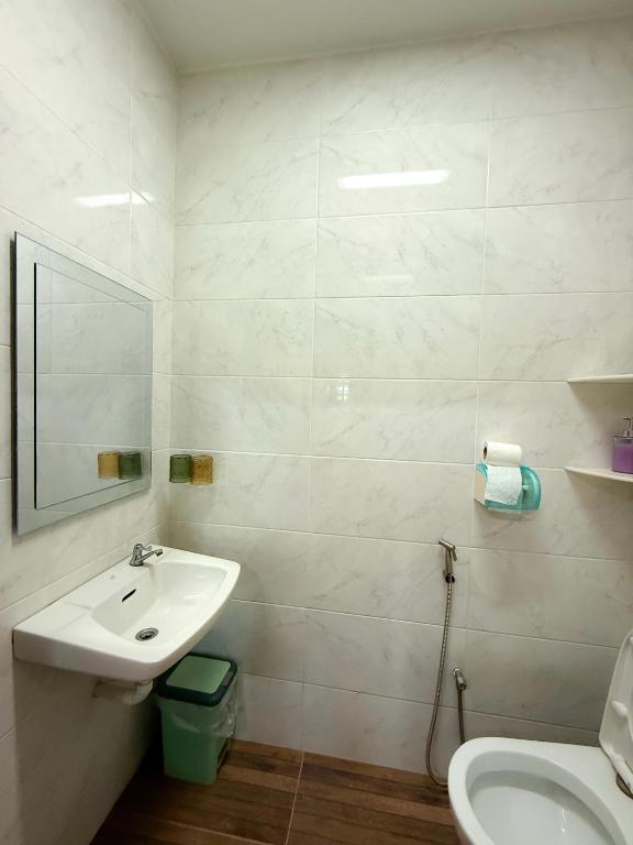 Koupelna v ubytování Happy Guest House Nibong Tebal 开心民宿高渊区