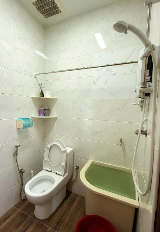 Koupelna v ubytování Happy Guest House Nibong Tebal 开心民宿高渊区