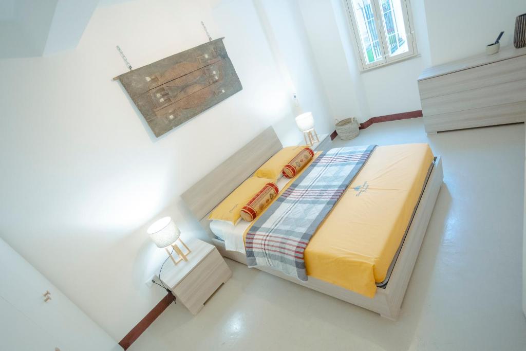 Letto o letti in una camera di Domus Superior Domizio - Pantheon