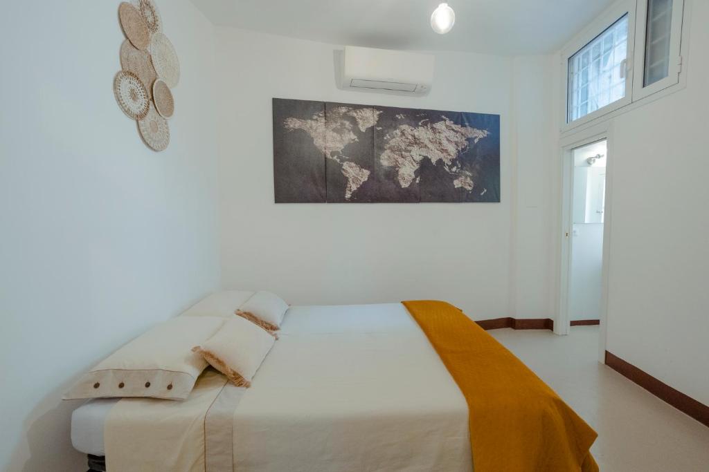 Letto o letti in una camera di Domus Superior Domizio - Pantheon