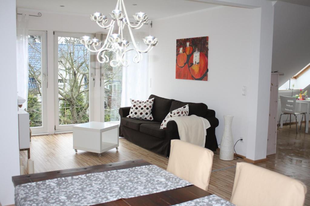 Posezení v ubytování Business Apartment Bugl