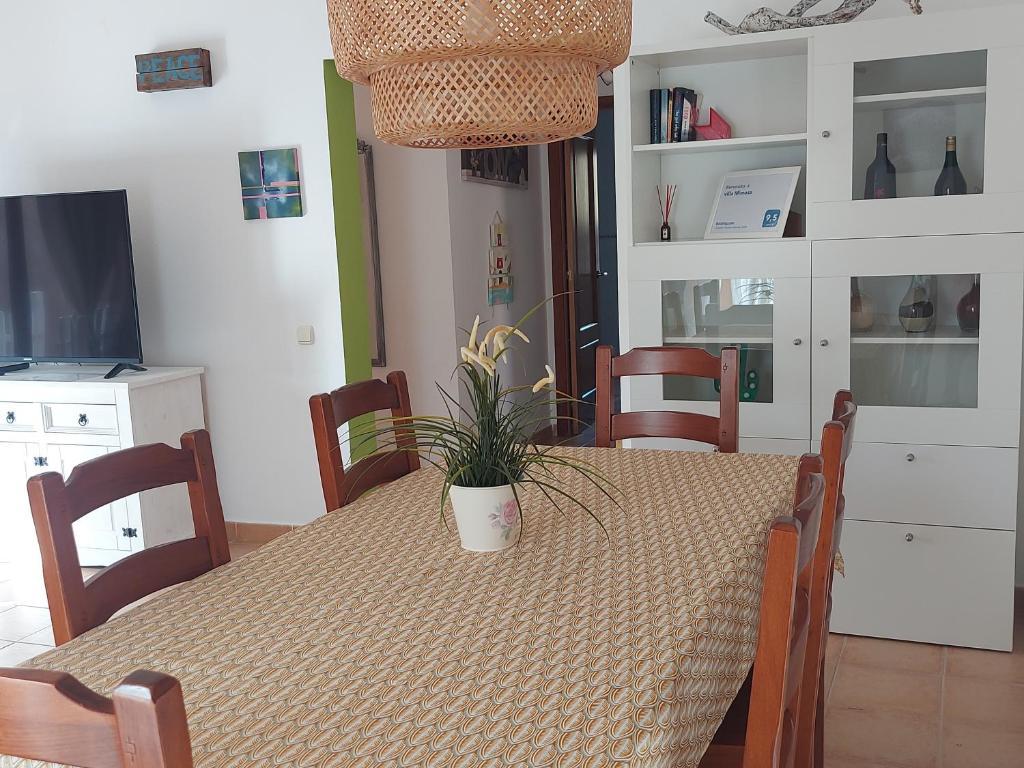 TV a/nebo společenská místnost v ubytování villa Mimosa