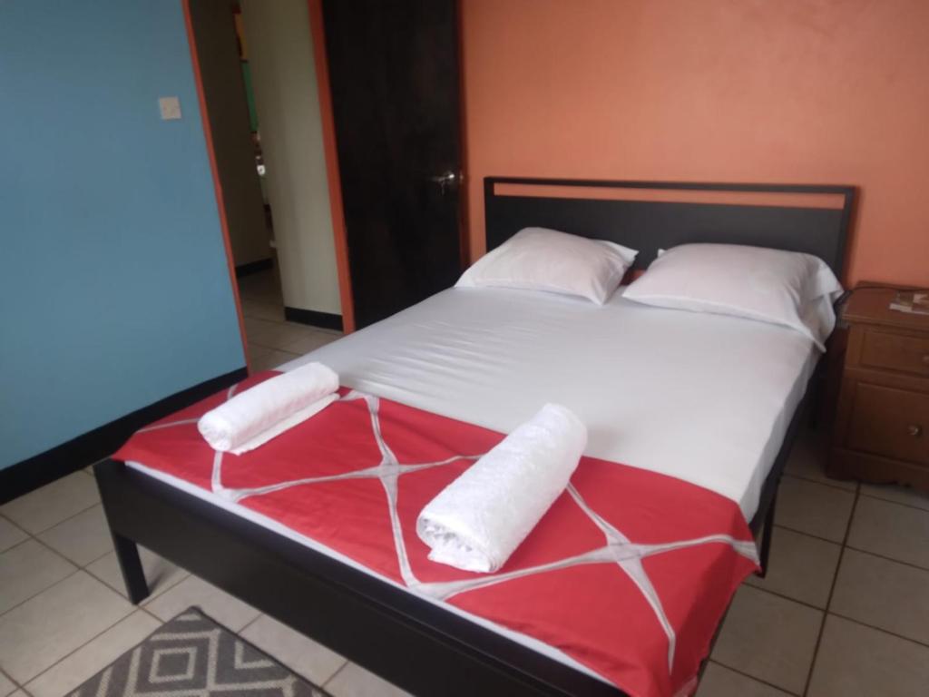Postel nebo postele na pokoji v ubytování Danglez Bed & Breakfast