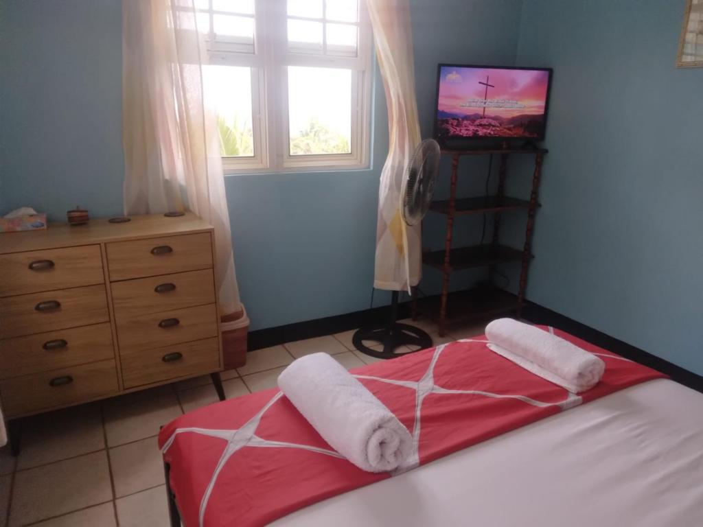 Postel nebo postele na pokoji v ubytování Danglez Bed & Breakfast