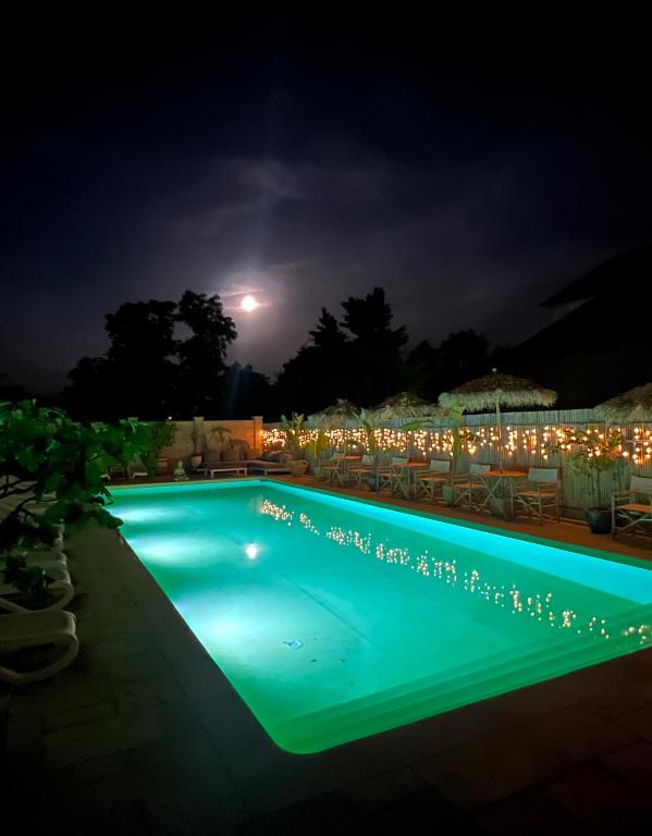 The swimming pool at or close to Ron De Mar - ES TRENC