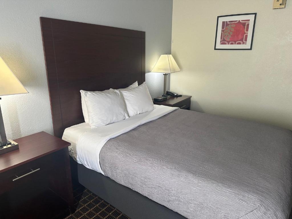 Postel nebo postele na pokoji v ubytování Quality Inn Plainfield - Indianapolis West