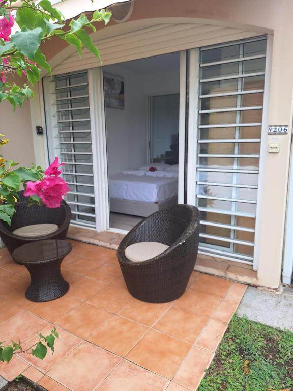 Posezení v ubytování SOLEY KARAIB Appartement au Vauclin Martinique