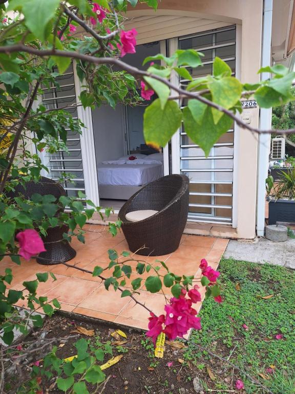 Zahrada ubytování SOLEY KARAIB Appartement au Vauclin Martinique