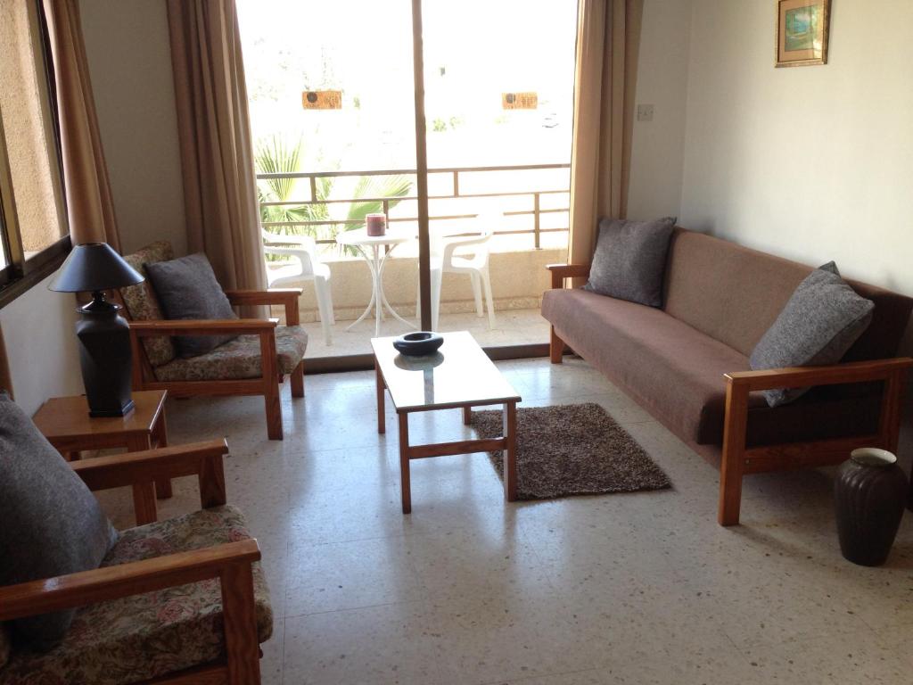 Posezení v ubytování Panklitos Tourist Apartments