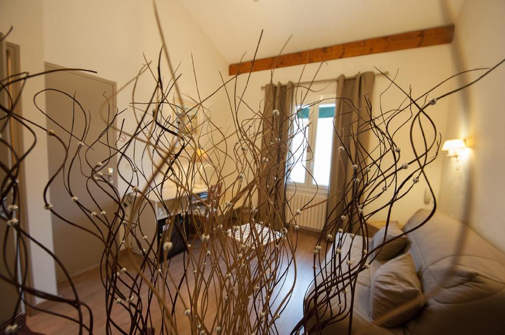 Posezení v ubytování Hotel Sainte Anne - Apt