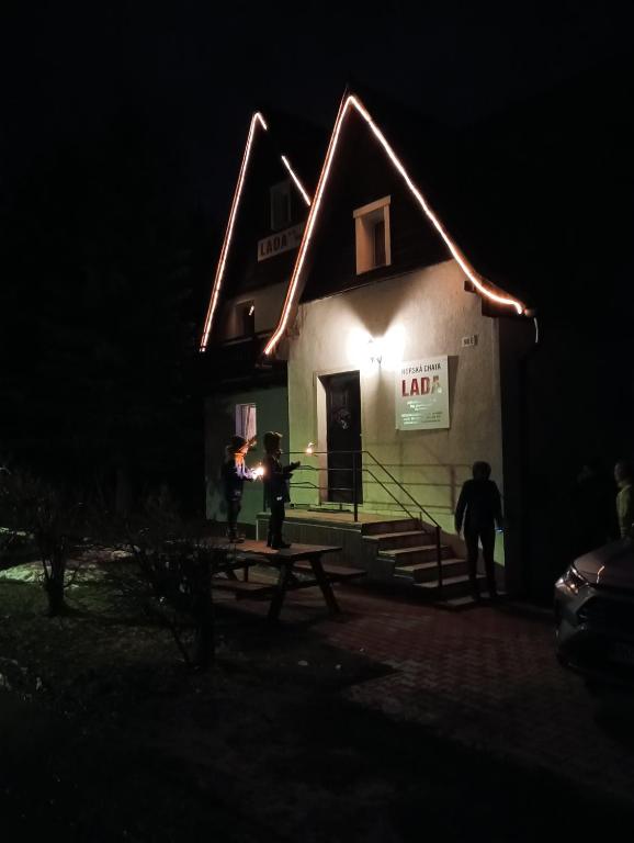 Budova, kde se penzion nachází