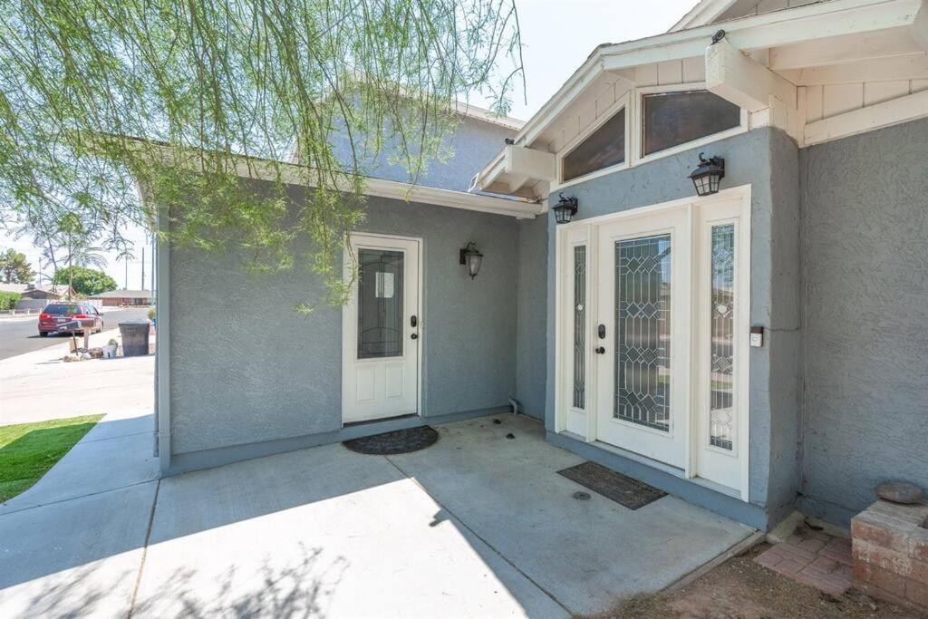 a front door of a house with at 3 Bedroom, Outdoor Dining, Great Location in Mesa
