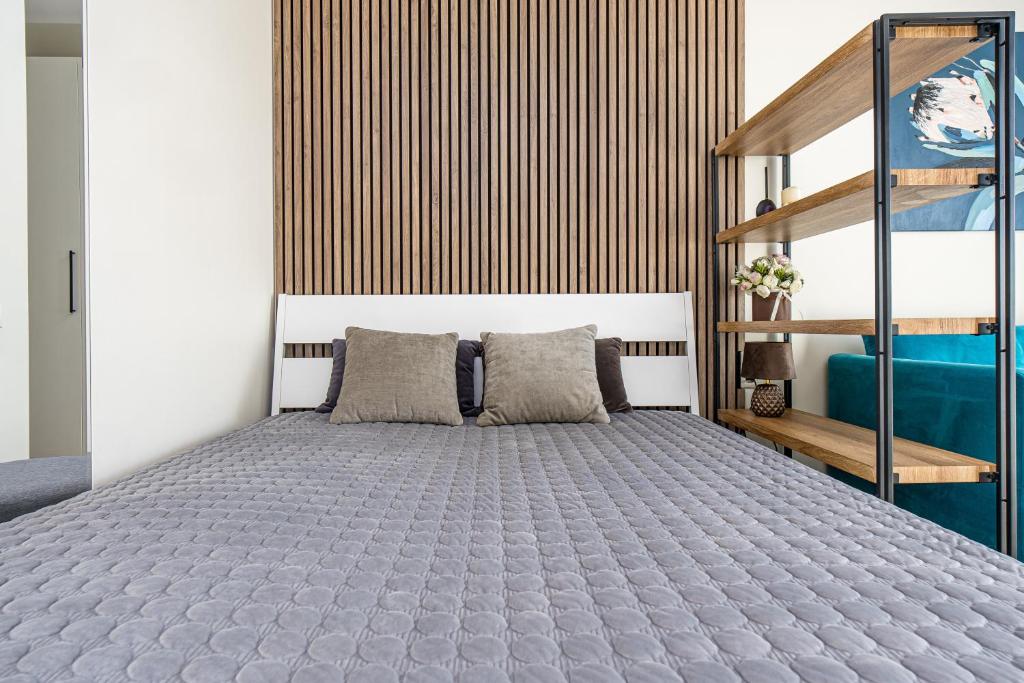 Postel nebo postele na pokoji v ubytování Apartment Mona