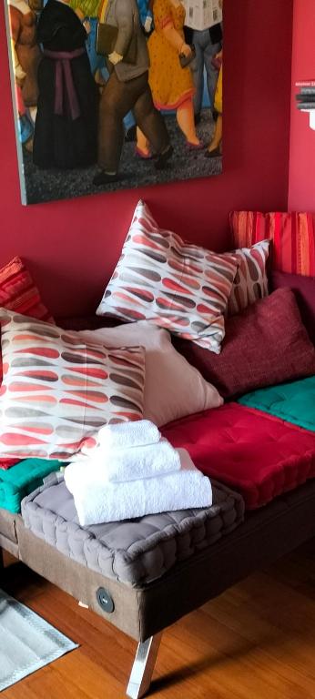 Postel nebo postele na pokoji v ubytování Casa Azalea