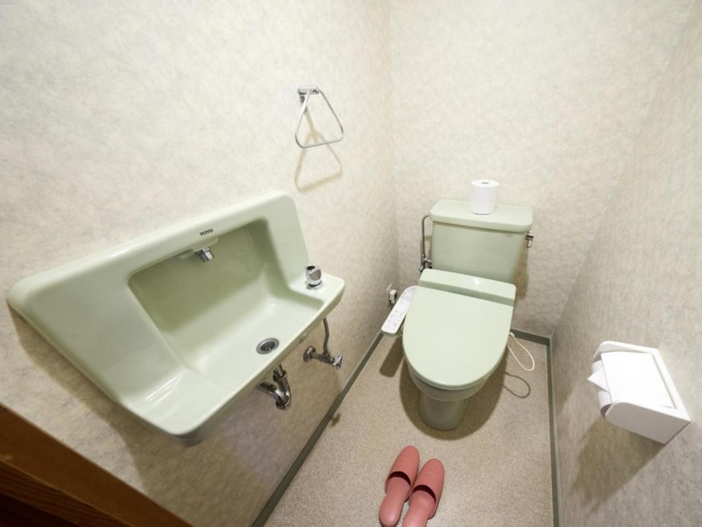 Koupelna v ubytování Shuzenji Onsen Hotel Takitei