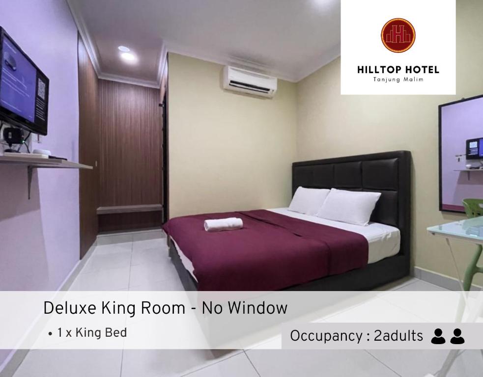 Hilltop Hotel Tanjung Malim - Deluxe King Room