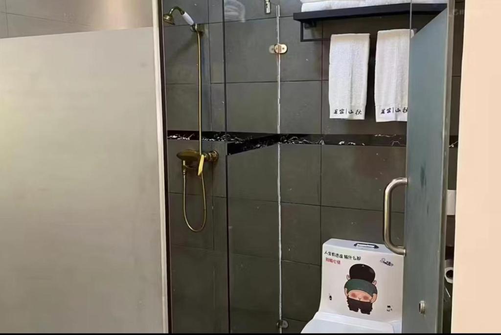Koupelna v ubytování Xiamen Mingshu Shanqiu Homestay
