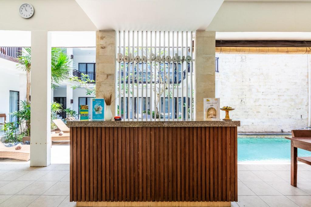 Bazén v ubytování Balian Paradise Hotel nebo v jeho okolí