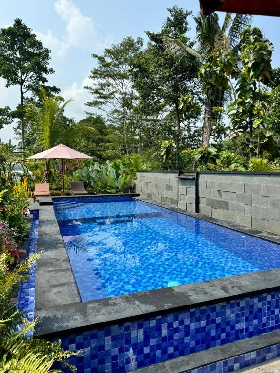 Piscina di Intan sidemen villa o nelle vicinanze
