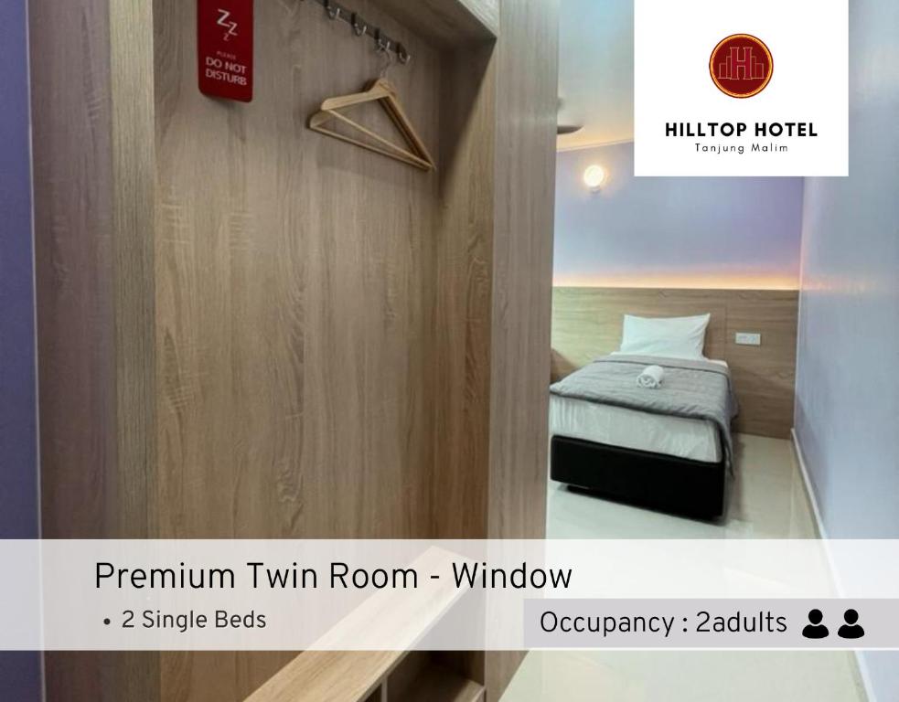 Hilltop Hotel Tanjung Malim - Superior VIP Twin - Venster
